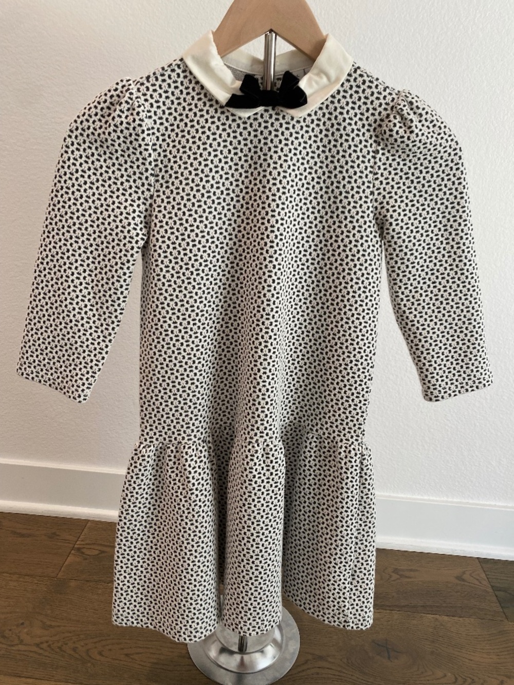 Janie and Jack Black and White Dress - EUC